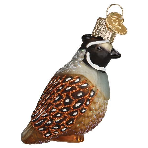 Quail Ornament Old World Christmas