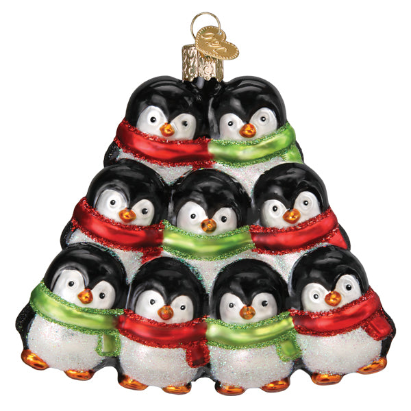 Penguin Family Of 9 Ornament Old World Christmas