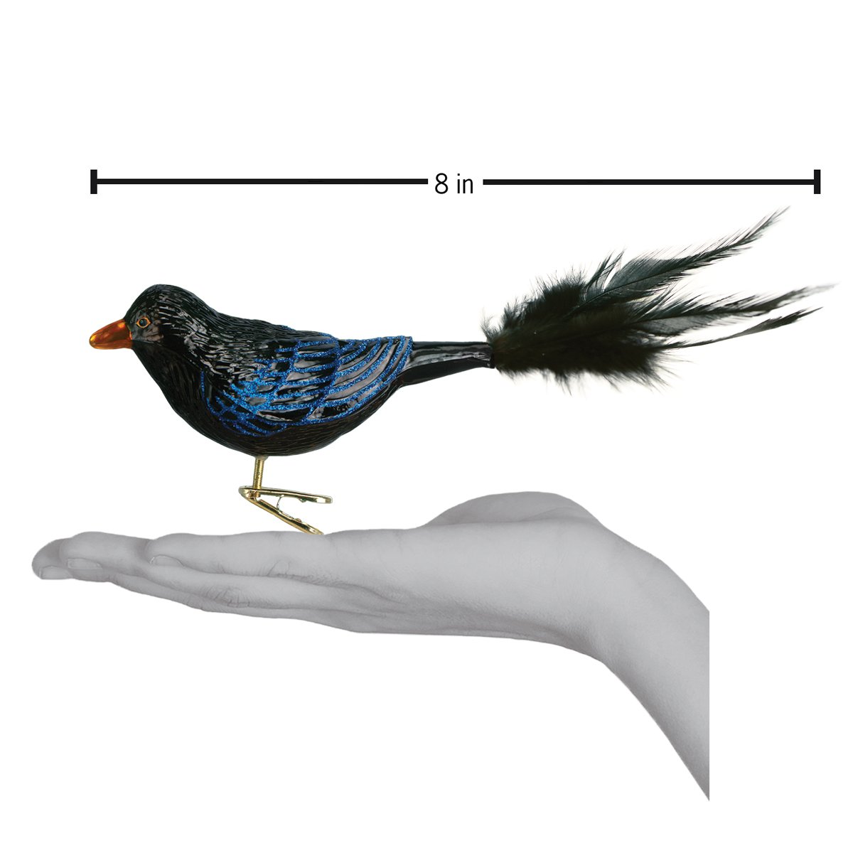 Raven Ornament Old World Christmas