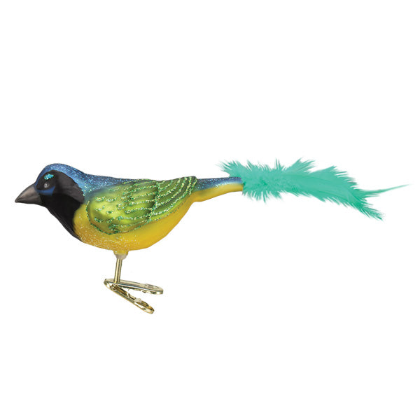 Green Jay Ornament Old World Christmas