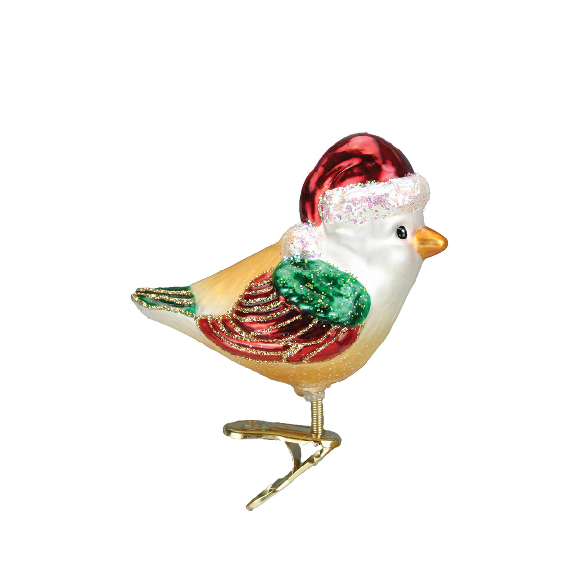 Santa Bird Ornament Old World Christmas