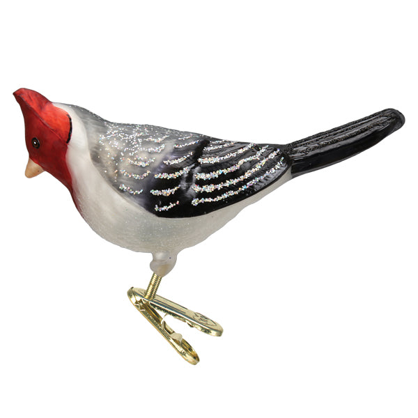 Red-crested Cardinal Ornament Old World Christmas