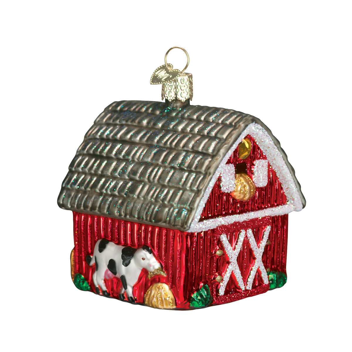 Barn Ornament Old World Christmas