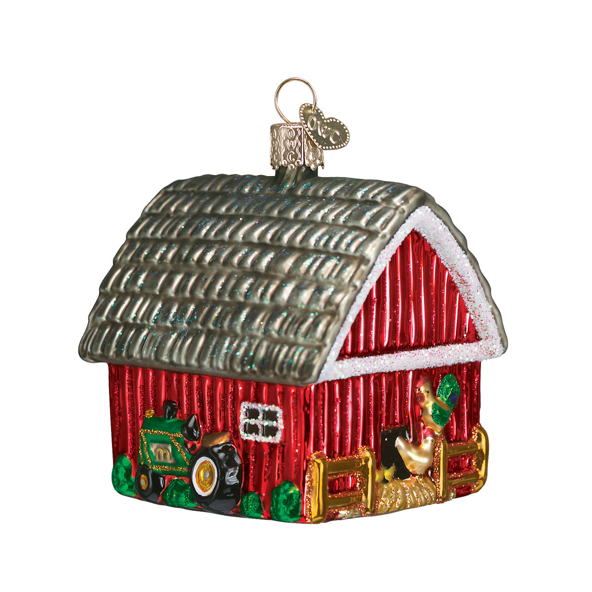 Barn Ornament Old World Christmas