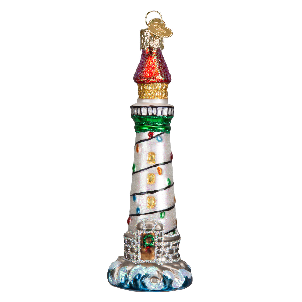 Holiday Lighthouse Ornament Old World Christmas