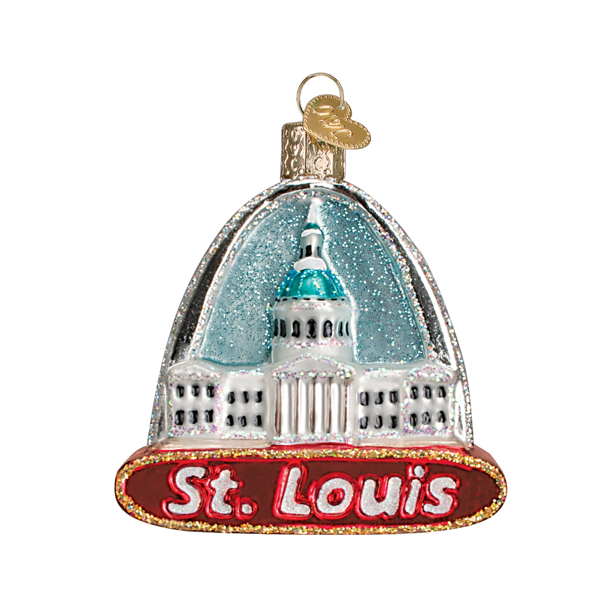St. Louis Arch Ornament Old World Christmas