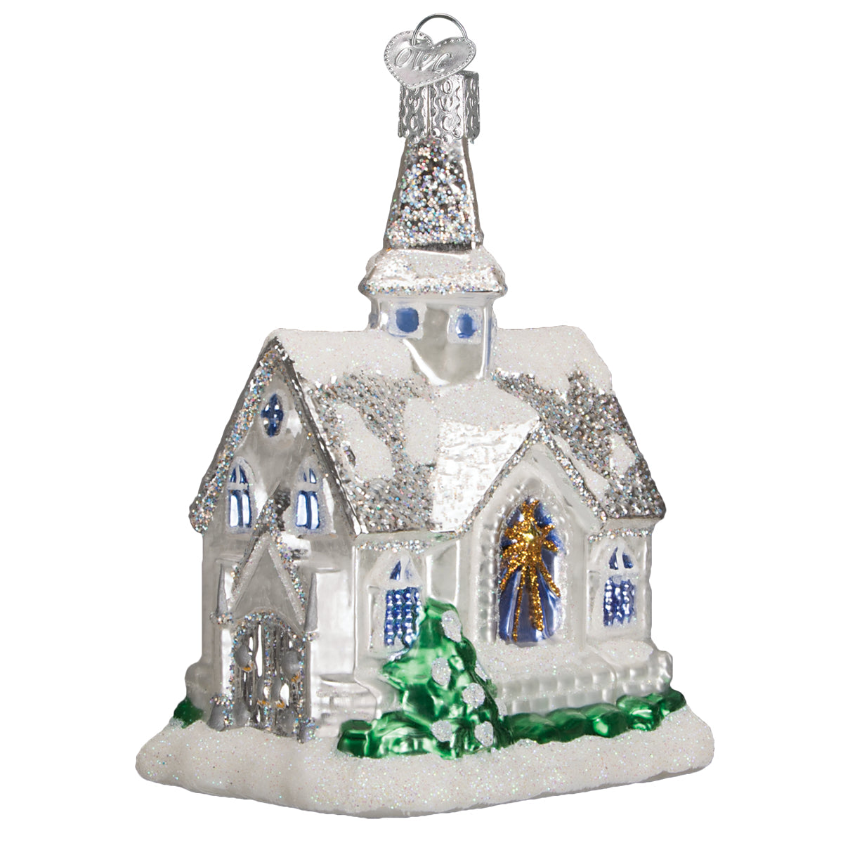 Sparkling Cathedral Ornament Old World Christmas