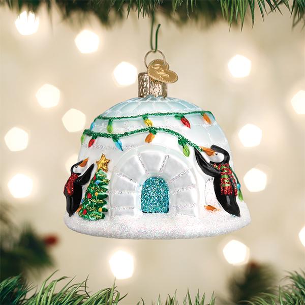 Igloo Ornament Old World Christmas