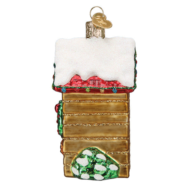 Holiday Outhouse Ornament Old World Christmas