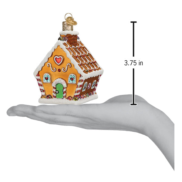Sweet Gingerbread Cottage Ornament Old World Christmas