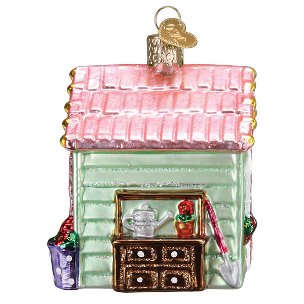She Shed Ornament Old World Christmas