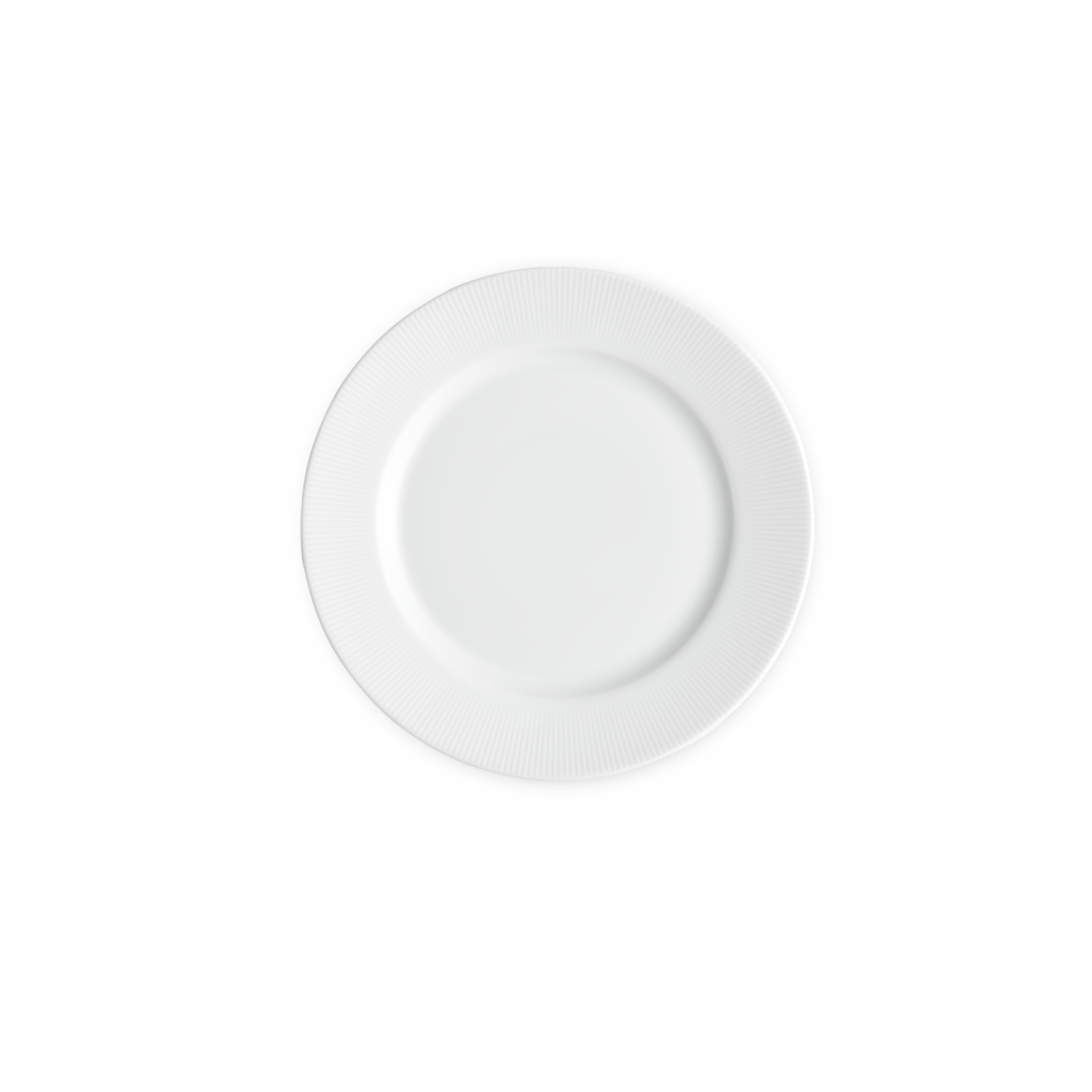 Eventail 8.5" Rimmed Plate, Set of 4