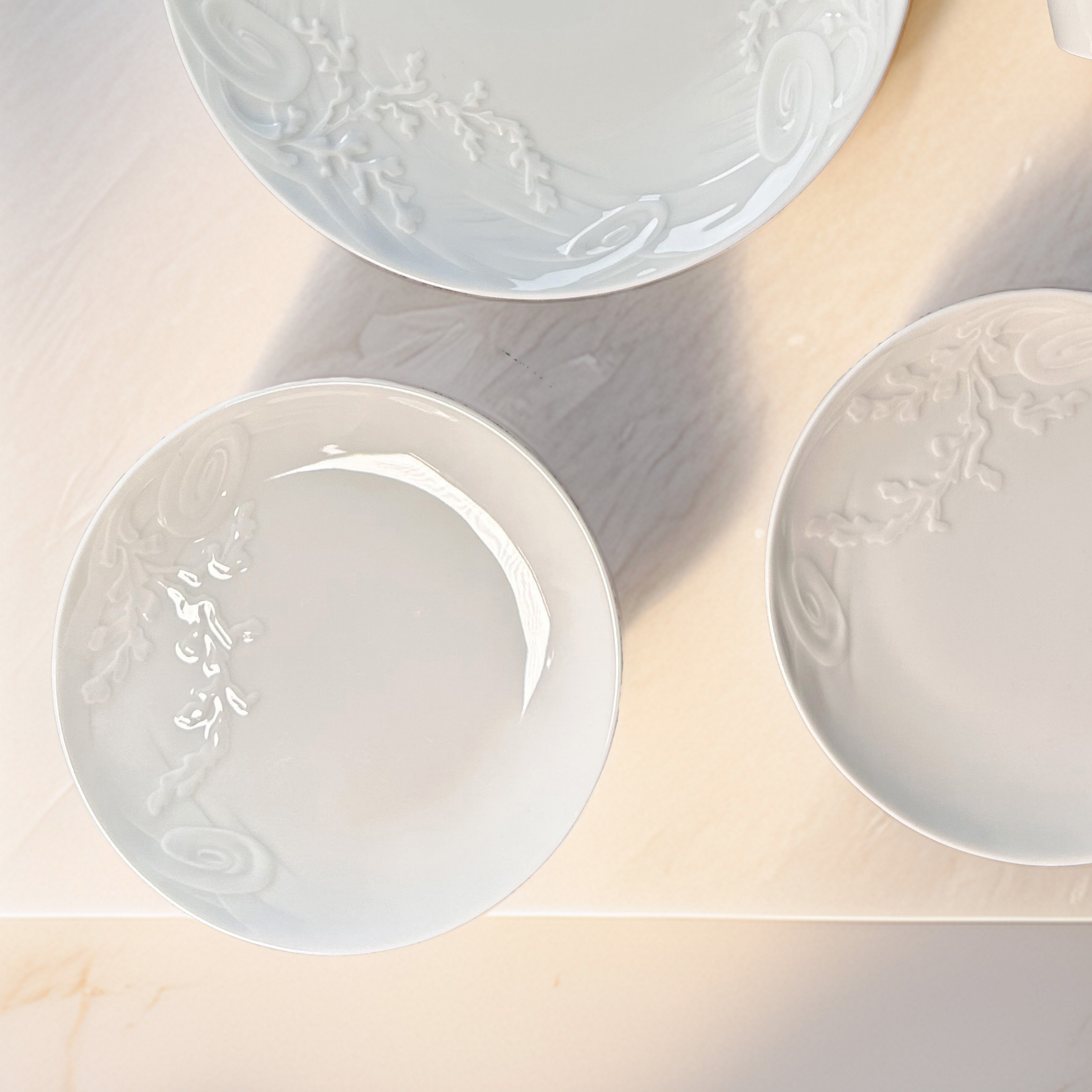 Aqua 1900 Coupe 8.25" Salad Plate, Set of 4