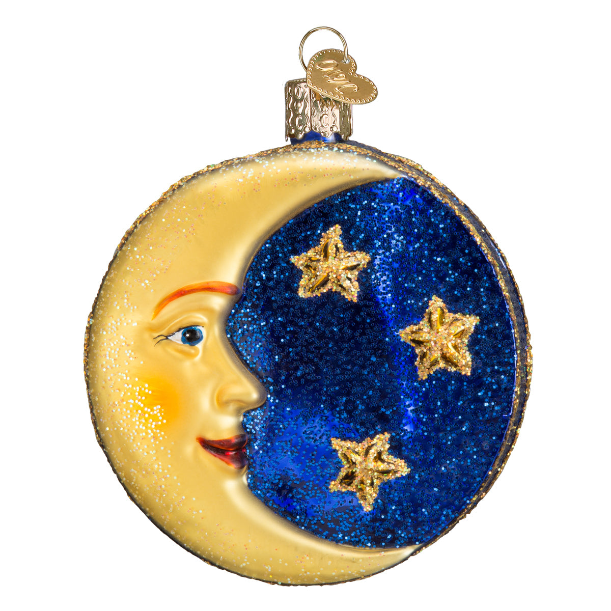 Man In The Moon Ornament Old World Christmas