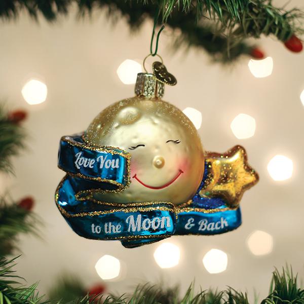 Love You To The Moon & Back Ornament Old World Christmas