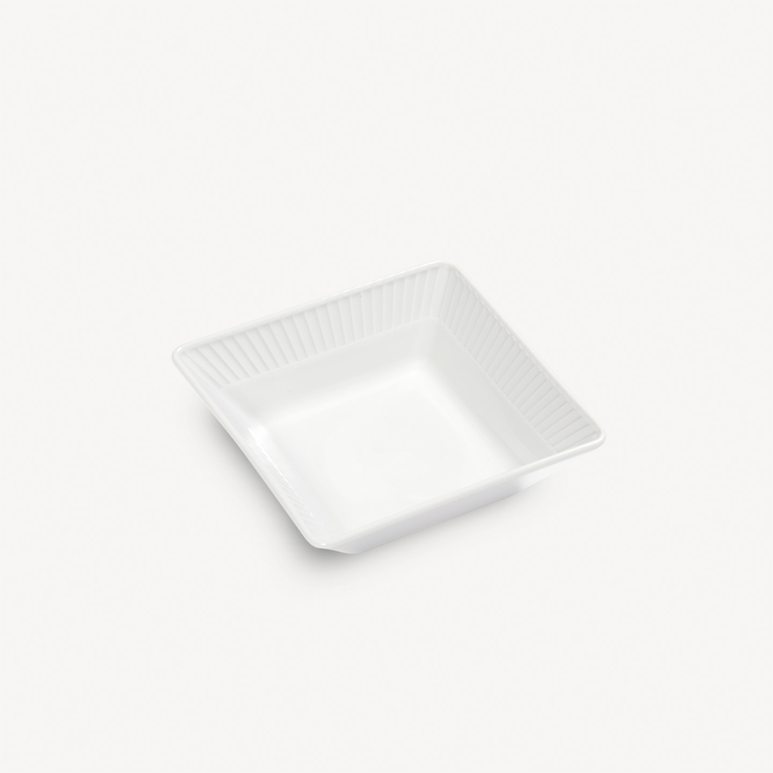 Plisse Square Dish, Set of 4