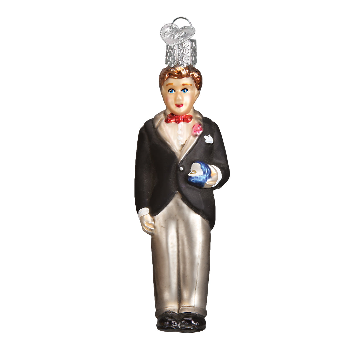 Groom - Brunette Ornament Old World Christmas