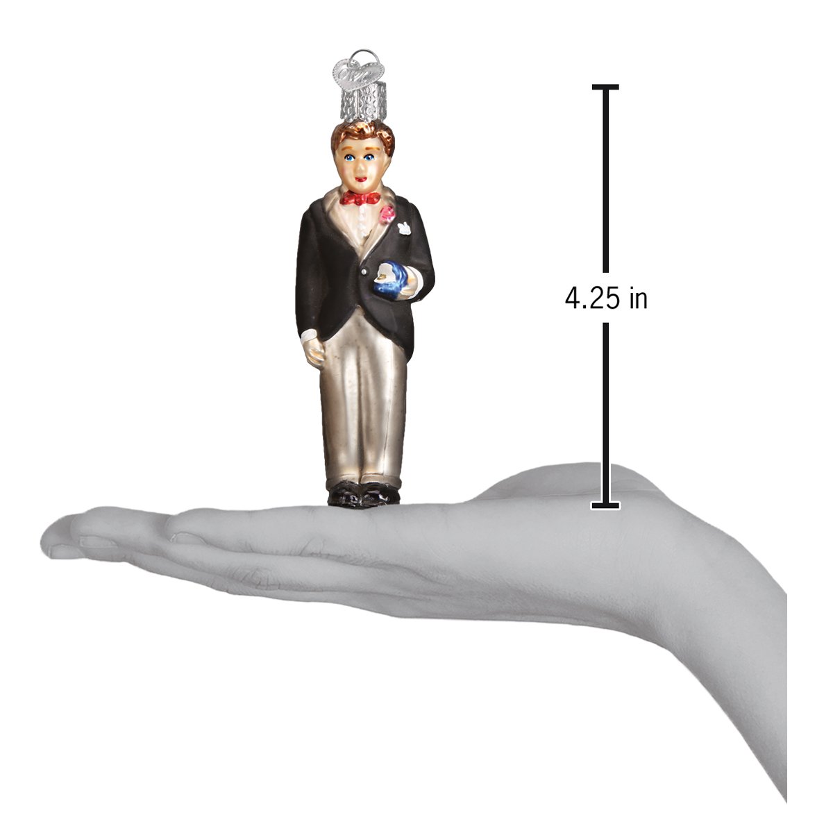 Groom - Brunette Ornament Old World Christmas