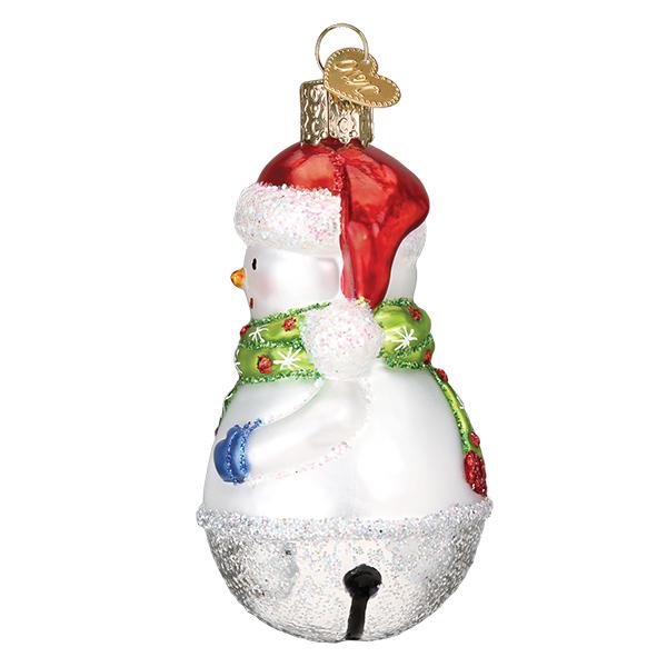 Jingle Bell Snowman Old World Christmas