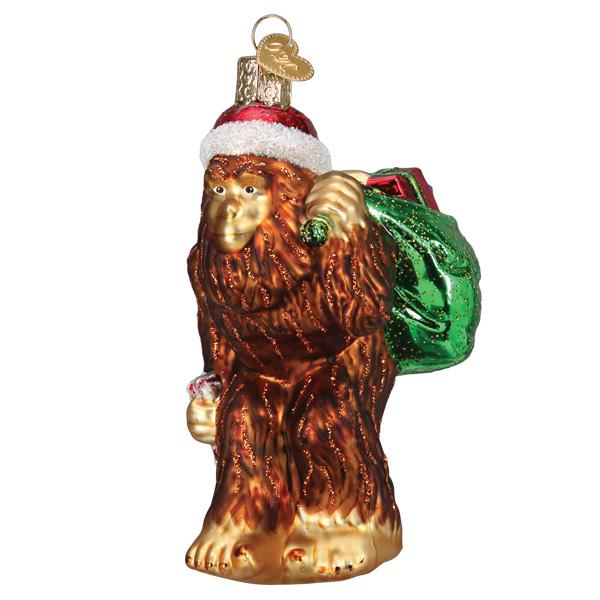 Santa Sasquatch Ornament Old World Christmas