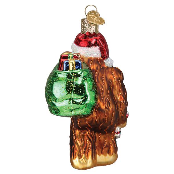 Santa Sasquatch Ornament Old World Christmas
