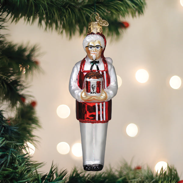 KFC Colonel Sanders Ornament Old World Christmas