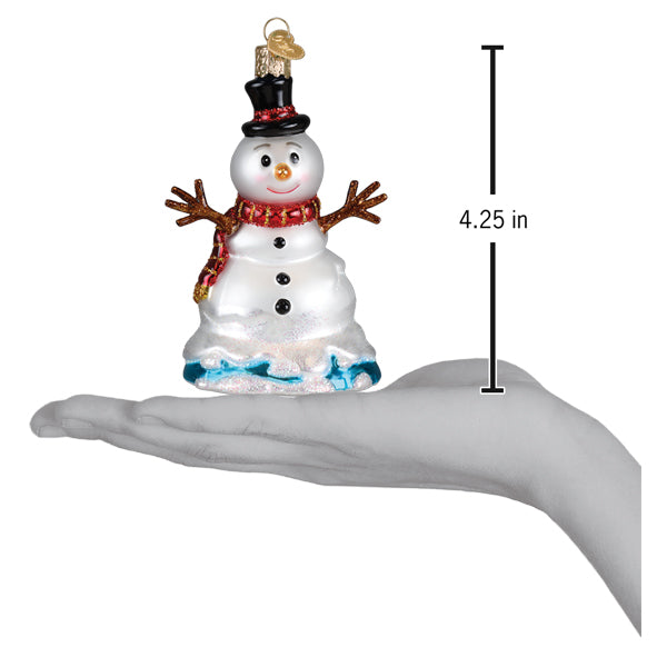 Mr. Melting Snowman Ornament Old World Christmas