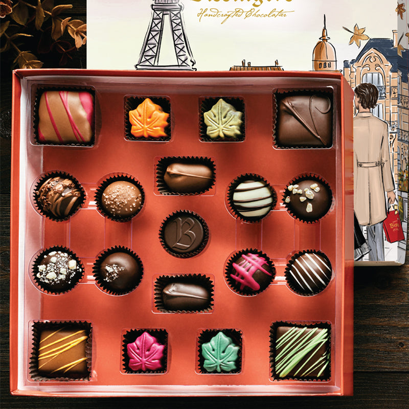 Autumn in Paris Collection - 19 PC Bissinger's Handcrafted Chocolatier