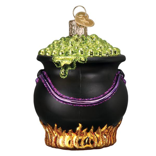 Halloween Cauldron Ornament Old World Christmas