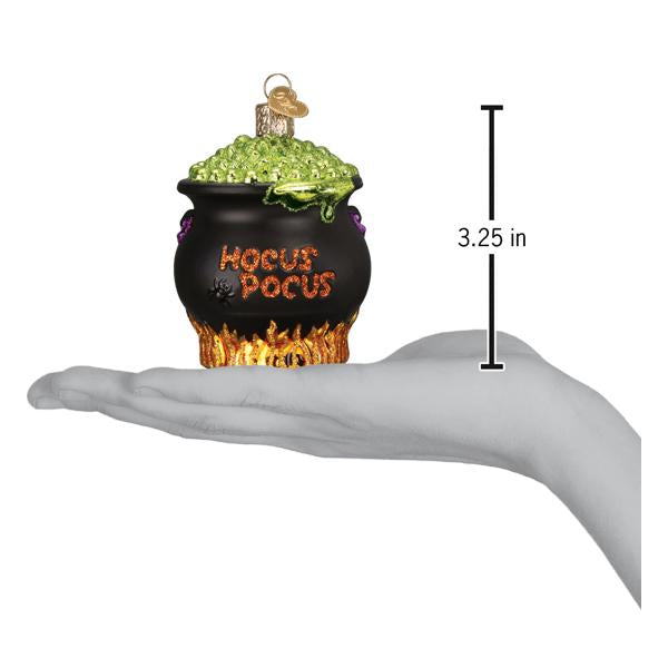 Halloween Cauldron Ornament Old World Christmas