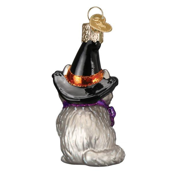 Witch Kitten Ornament Old World Christmas