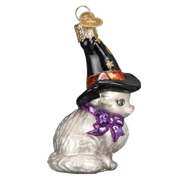 Witch Kitten Ornament Old World Christmas