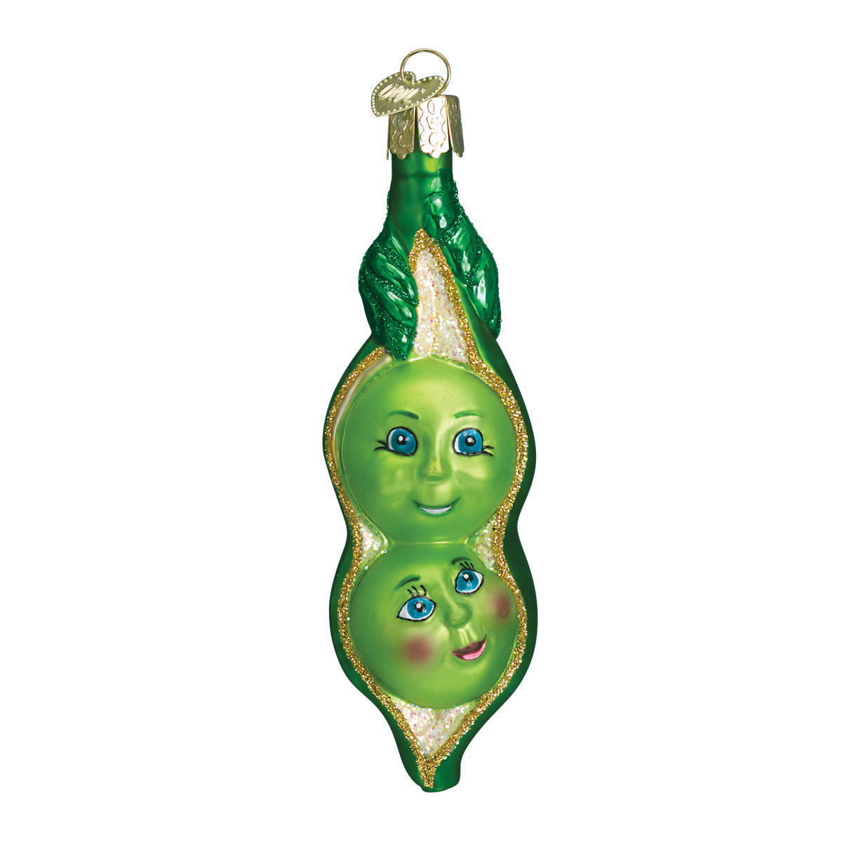 Two Peas In A Pod Ornament Old World Christmas