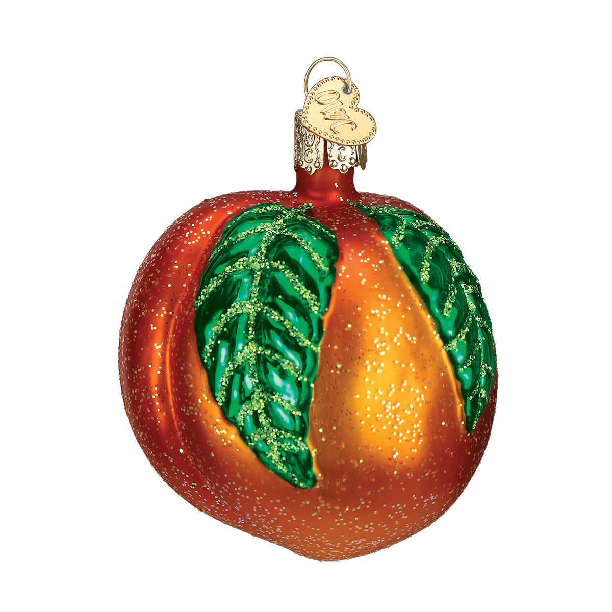 Peach Ornament Old World Christmas