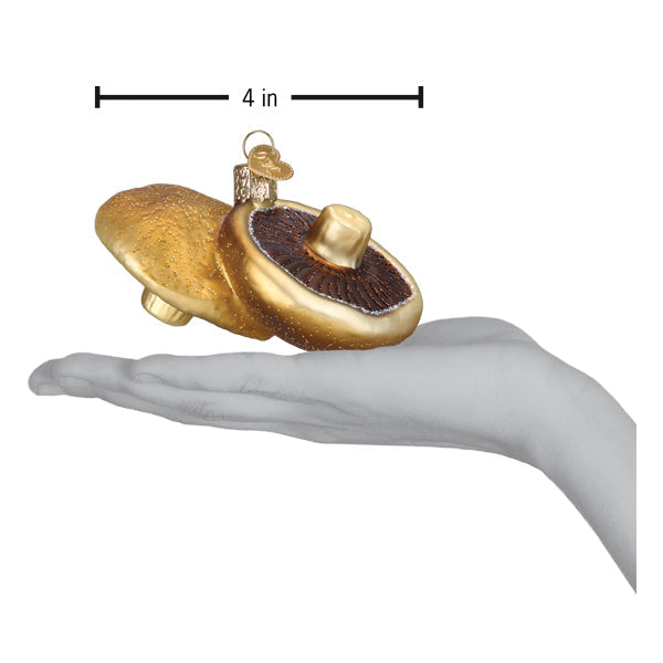 Portobello Mushrooms Ornament Old World Christmas