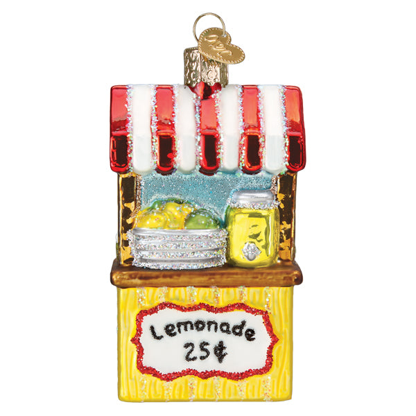 Lemonade Stand Ornament Old World Christmas
