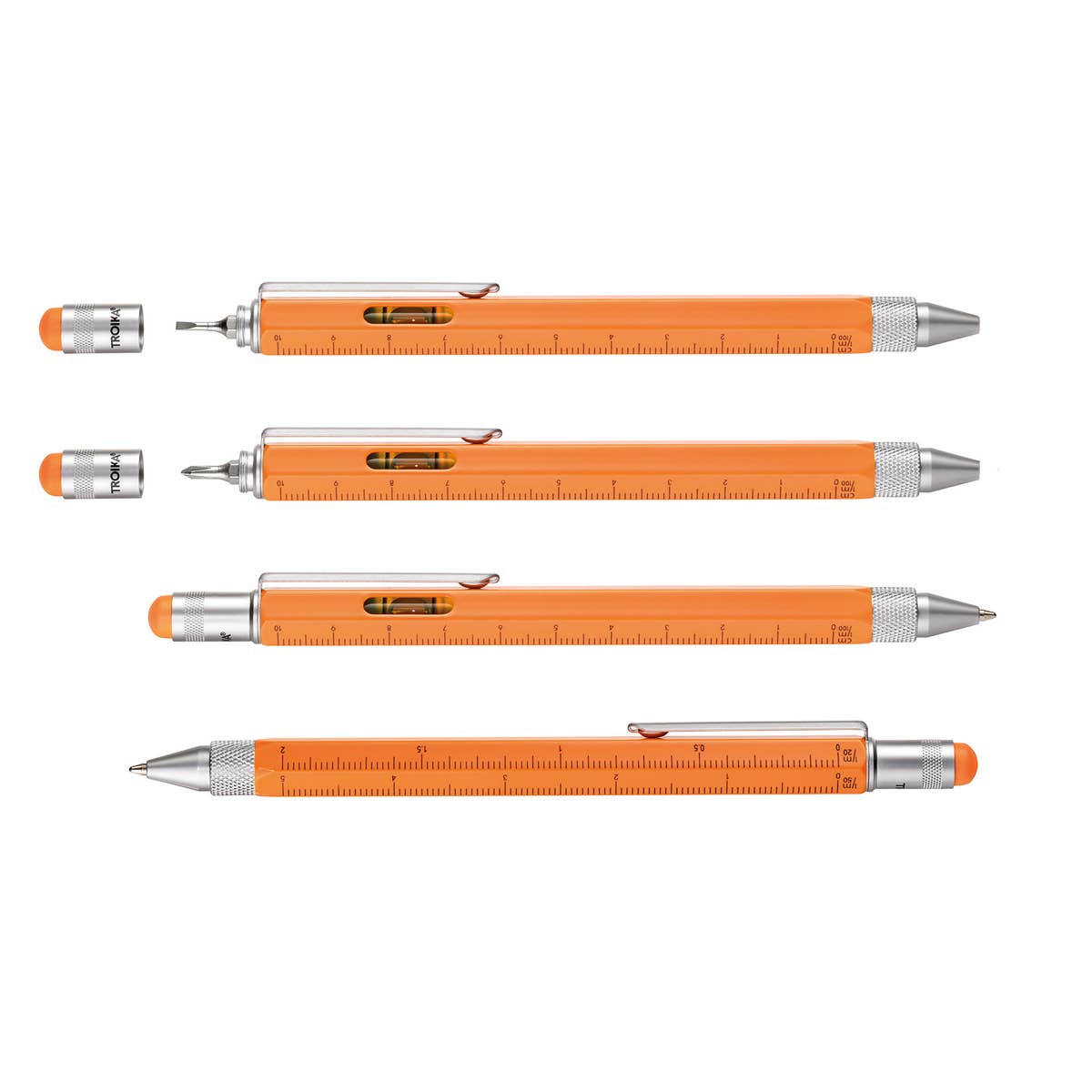 Troika Construction Ballpoint Tool Pen: Black Gold