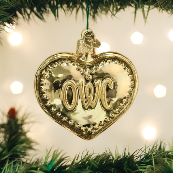OWC Heart Ornament Old World Christmas