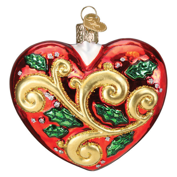 2024 First Christmas Heart Ornament Old World Christmas