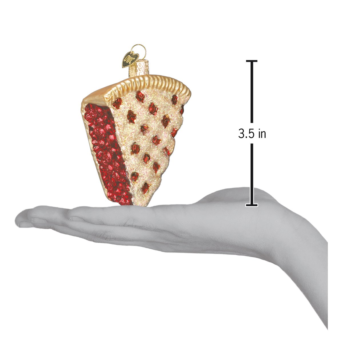 Piece Of Cherry Pie Ornament Old World Christmas