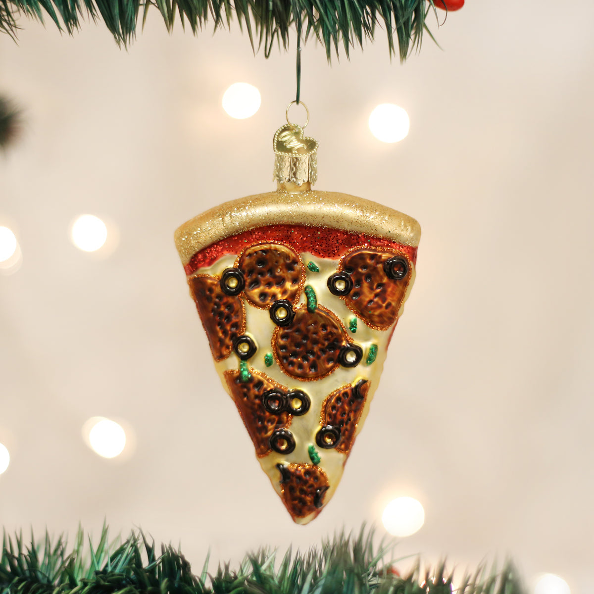 Pizza Slice Ornament Old World Christmas