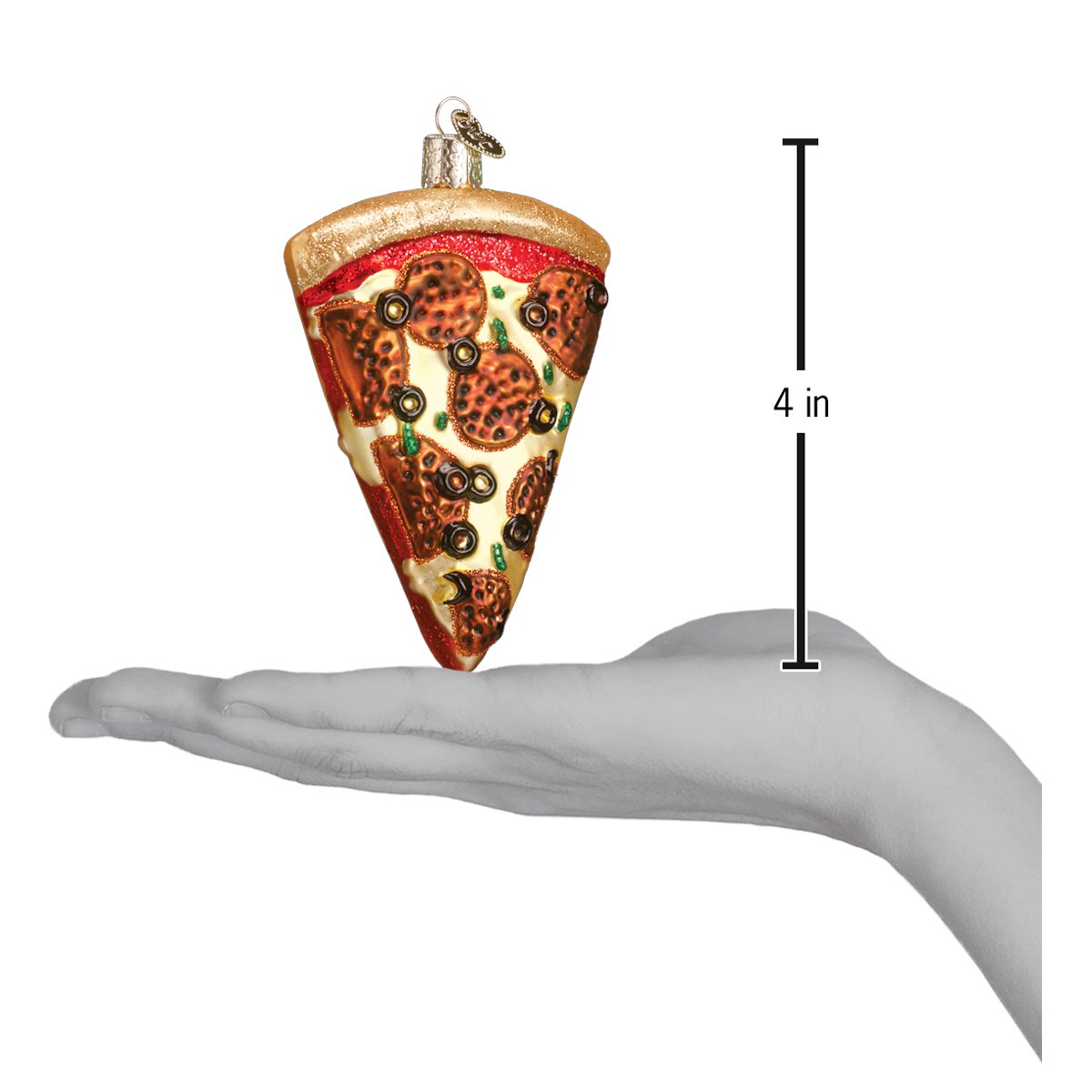 Pizza Slice Ornament Old World Christmas