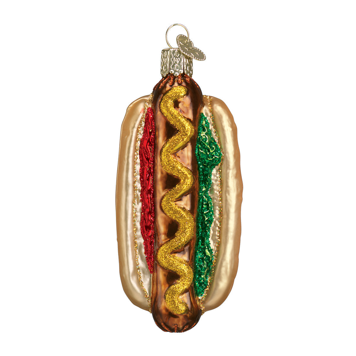 Hot Dog Ornament Old World Christmas