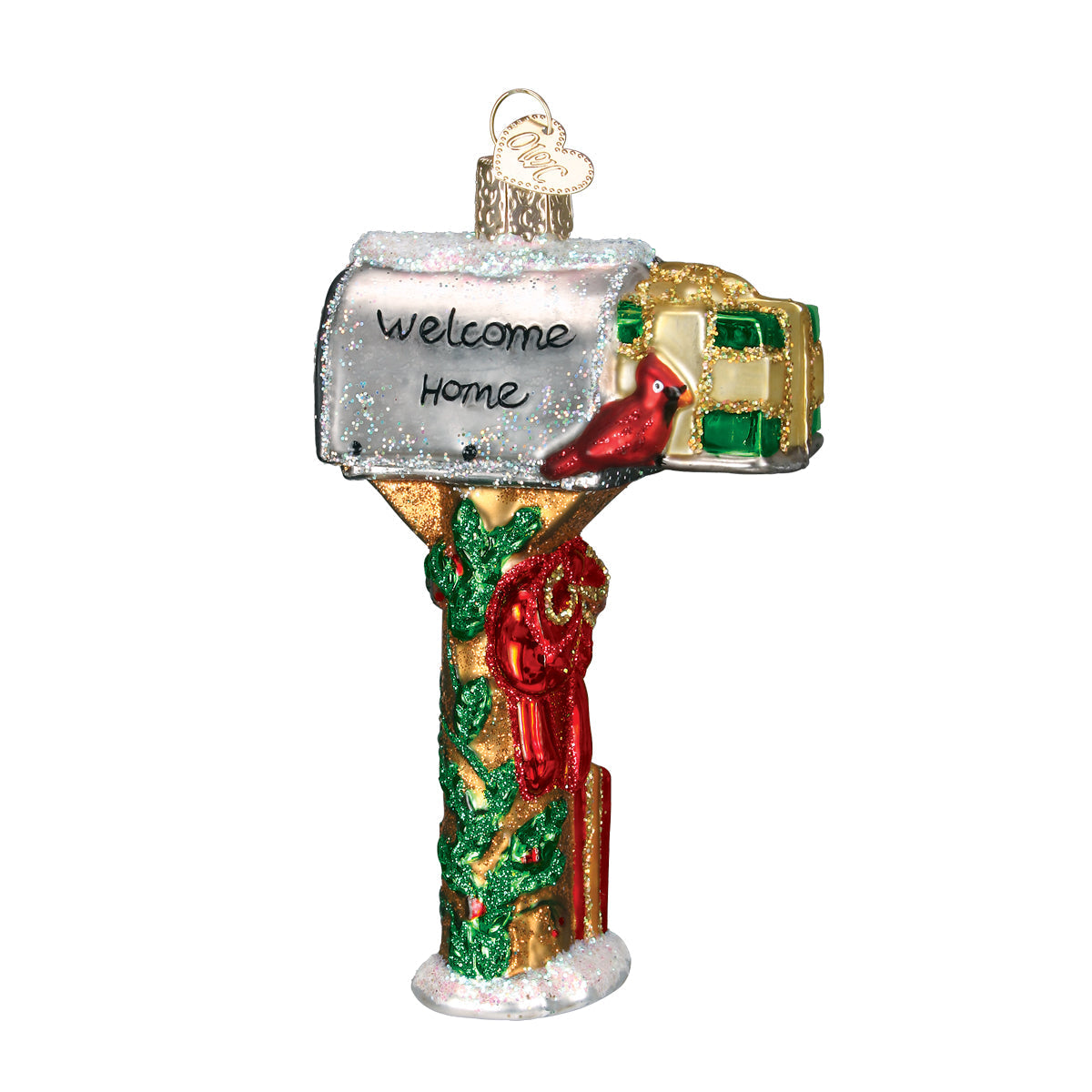 Welcome Home Mailbox Ornament Old World Christmas