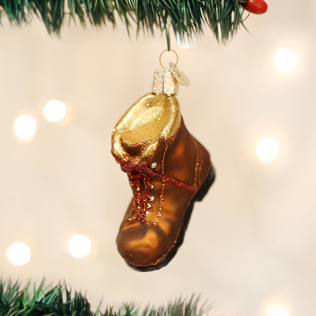 Hiking Boot Ornament Old World Christmas