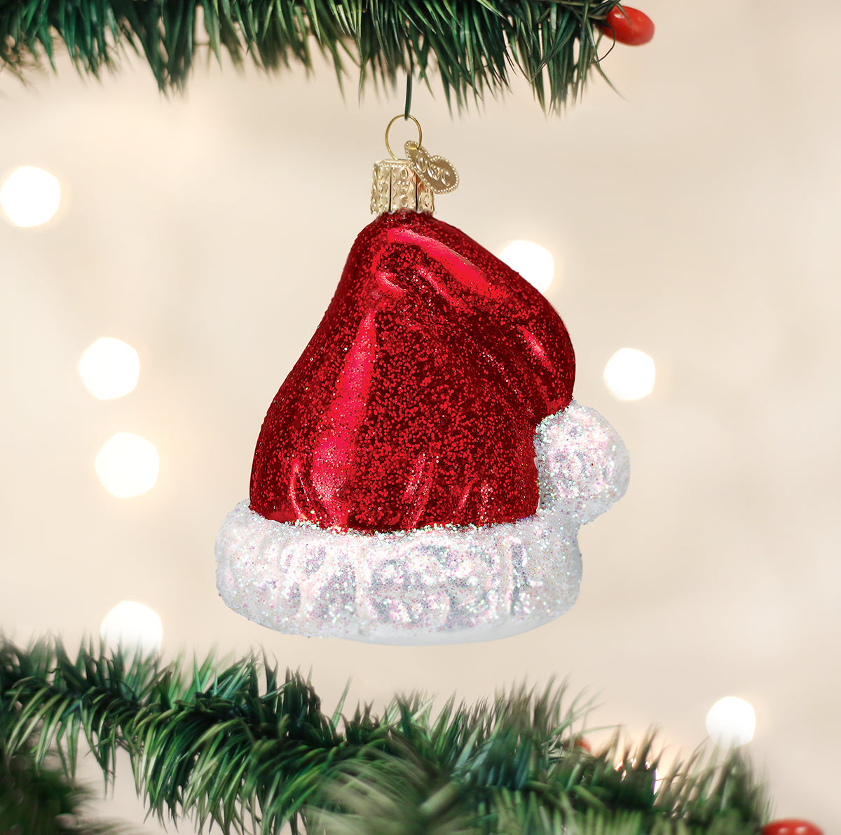 Santa's Hat Ornament Old World Christmas