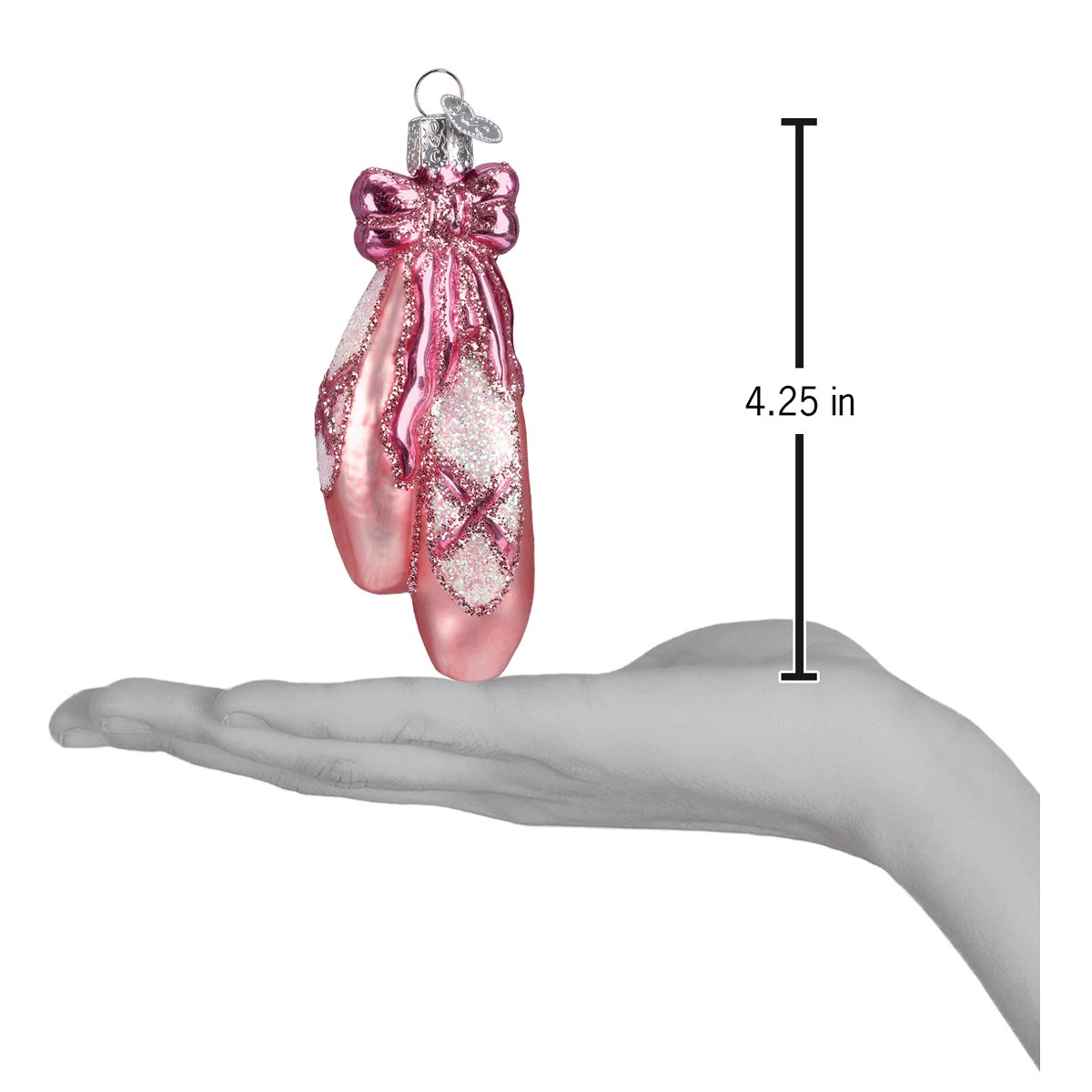 Ballet Toe Shoes Ornament Old World Christmas