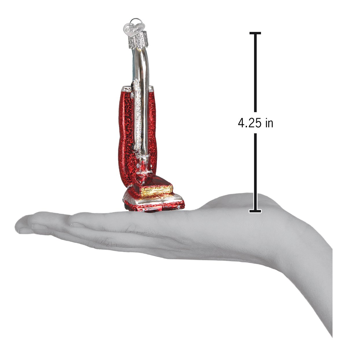 Upright Vacuum Ornament Old World Christmas