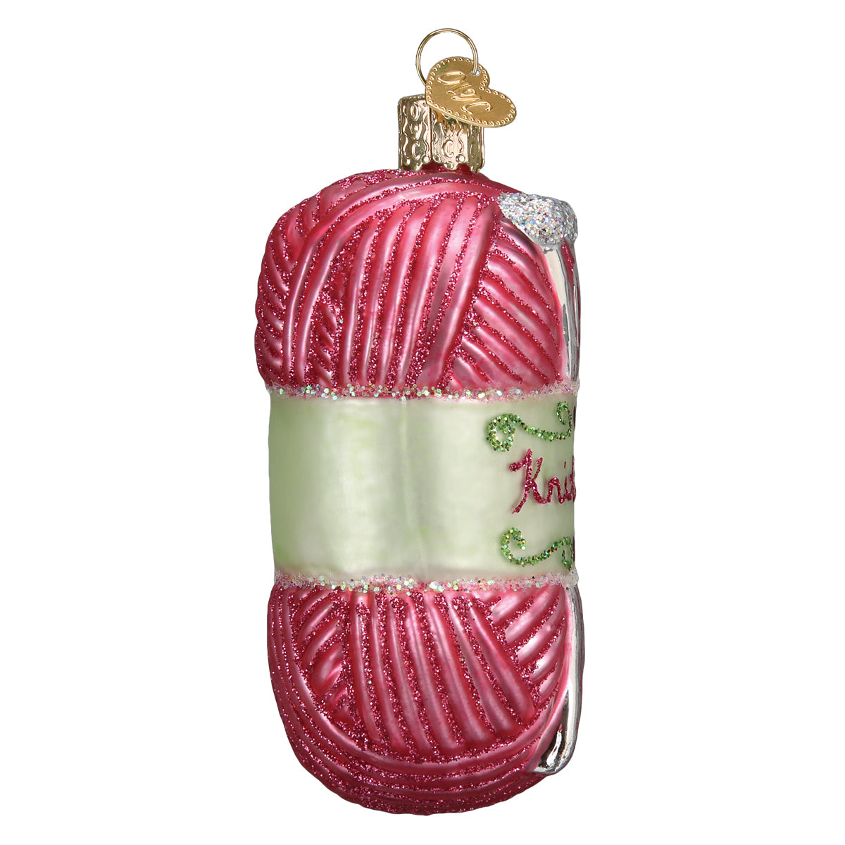 Knitting Yarn Ornament Old World Christmas