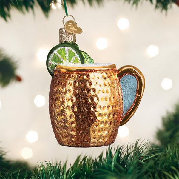 Moscow Mule Mug Ornament Old World Christmas